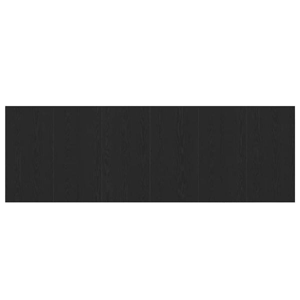 Bettkopfteil 160 cm Schwarz Eiche