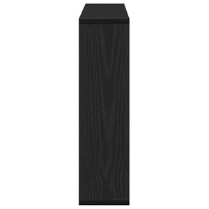 Spiegelschrank mit Regal Schwarz Eiche 76x55 cm