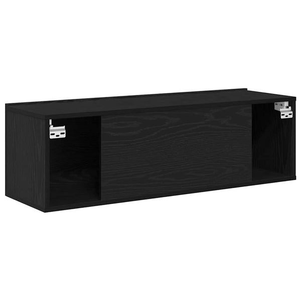 TV-Schränke Schwarz Holzwerkstoff 2er-Set