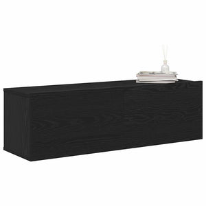 TV-Schränke Schwarz Holzwerkstoff 2er-Set