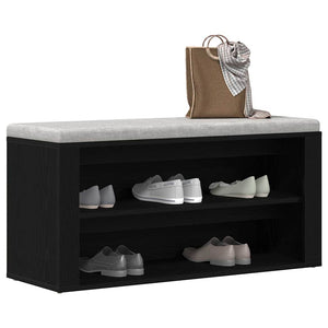 Schuhbank Schwarze Eiche 100cm