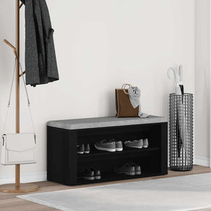 Schuhbank Schwarze Eiche 100cm