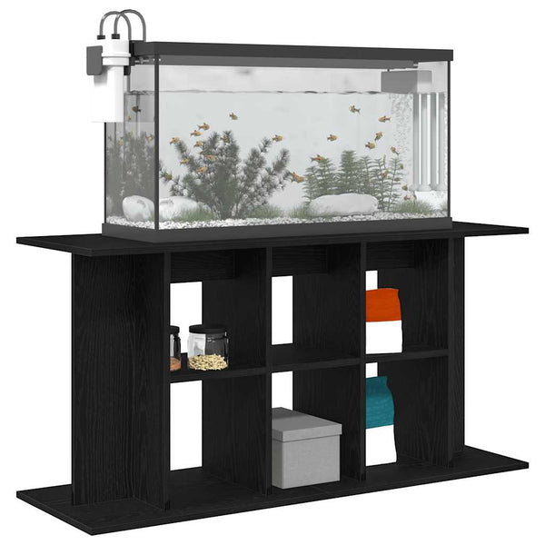 Aquariumständer Schwarze Eiche 120x40x60 cm