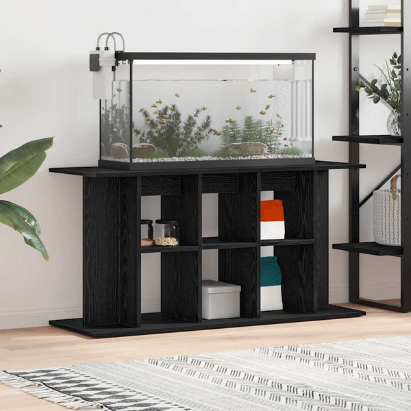 Aquariumständer Schwarze Eiche 120x40x60 cm