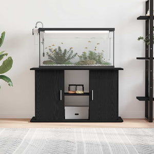Aquariumständer Schwarze Eiche 101 cm
