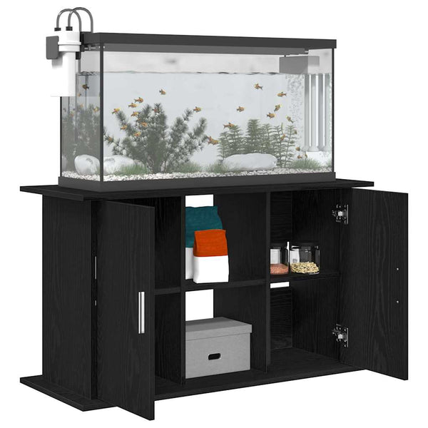 Aquariumständer Schwarze Eiche 101 cm