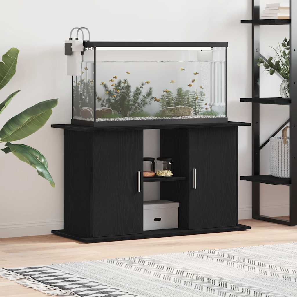 Aquariumständer Schwarze Eiche 101 cm
