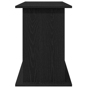 Aquariumständer Schwarz Eichen-Optik 121 cm