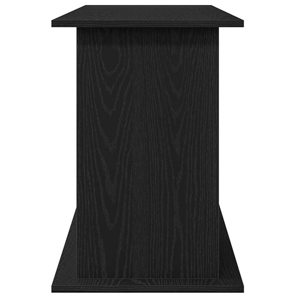 Aquariumständer Schwarz Eichen-Optik 121 cm