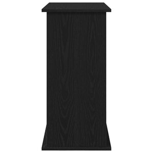 vidaXL Meuble pour aquarium Chêne noir 81x36x73 cm Bois d'ingénierie