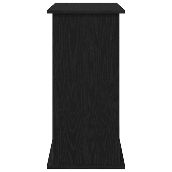 vidaXL Meuble pour aquarium Chêne noir 81x36x73 cm Bois d'ingénierie