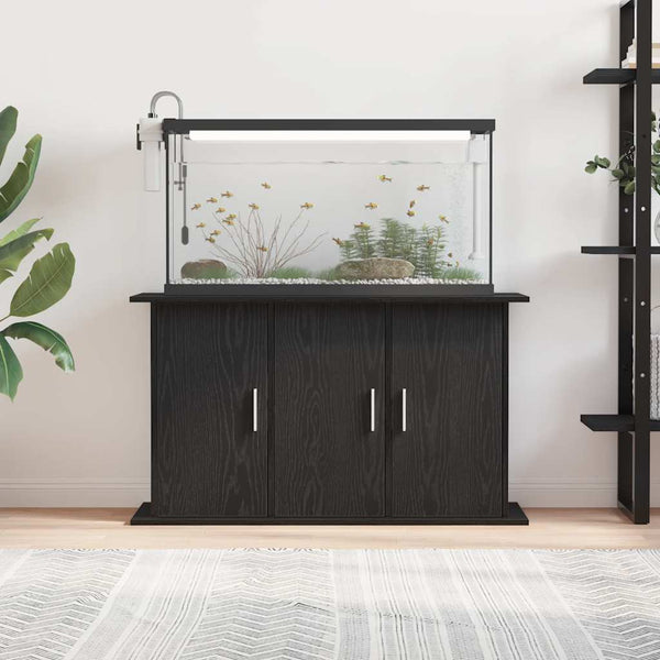 Aquariumständer Schwarze Eiche 101 cm