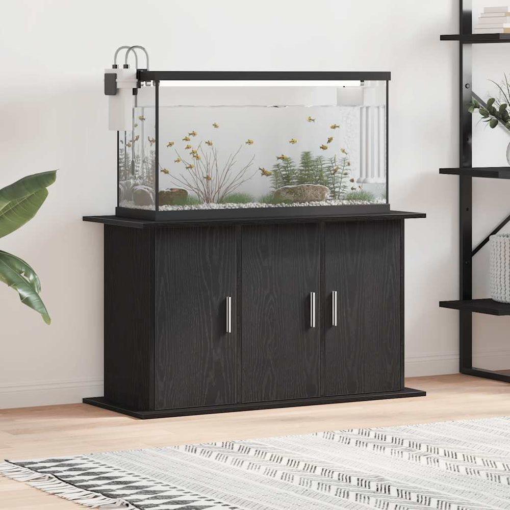 Aquariumständer Schwarze Eiche 101 cm