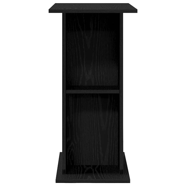 Aquariumständer Schwarz Eichen-Optik 60,5 cm