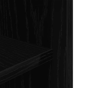 Aquariumständer Schwarze Eiche 75x36x72,5 cm