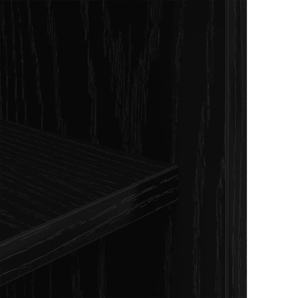 Aquariumständer Schwarze Eiche 75x36x72,5 cm