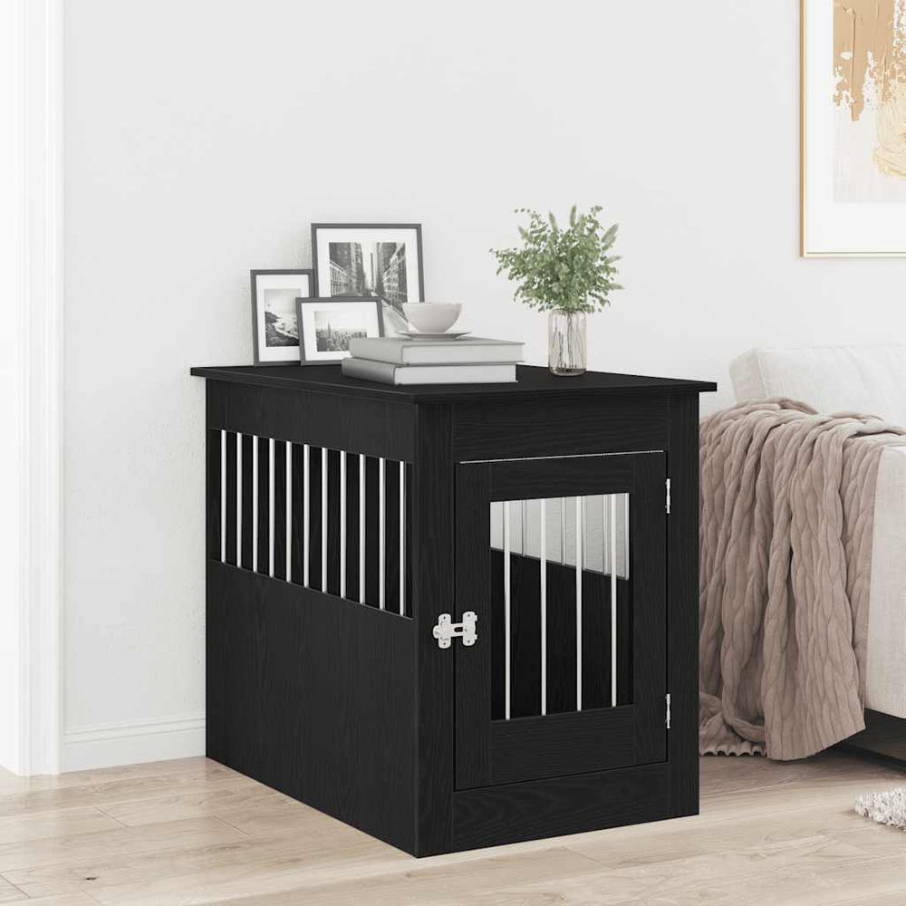 Hundebox Möbel - Schwarze Eiche 55x80x68cm