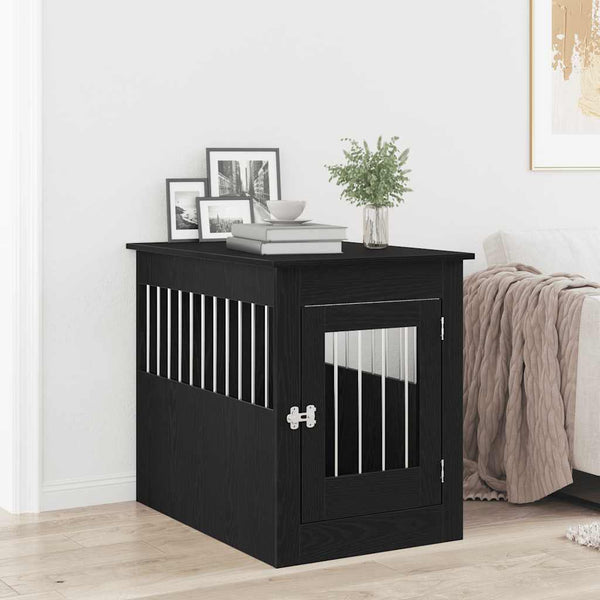 Hundebox Möbel - Schwarze Eiche 55x80x68cm