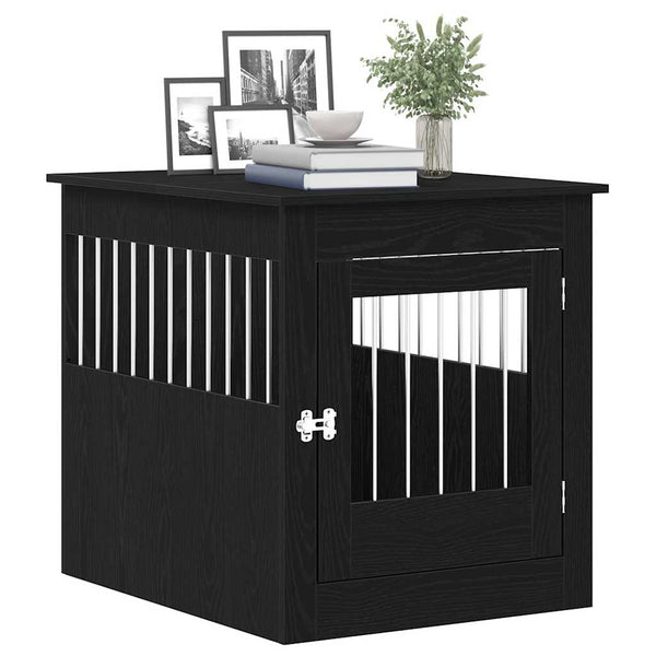 Hundebox Möbel Schwarze Eiche 64,5x80x71 cm