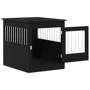 Hundebox Möbel Schwarze Eiche 64,5x80x71 cm