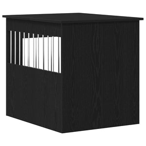 Hundebox Möbel Schwarze Eiche 64,5x80x71 cm