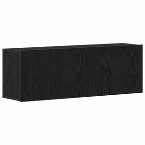 TV-Schränke 2er Set Schwarze Eiche 120 cm
