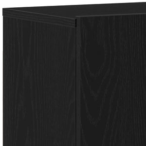 TV-Schränke 2er Set Schwarze Eiche 120 cm