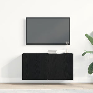 TV-Schrank Schwarze Eiche 80 cm