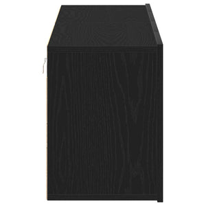 TV-Schränke, 2er Set, Schwarze Eiche, 160 cm