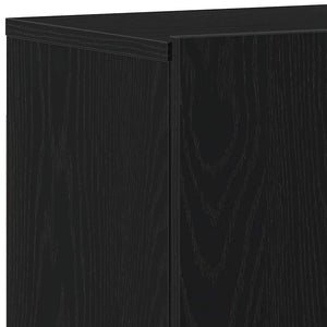 TV-Schränke, 2er Set, Schwarze Eiche, 160 cm