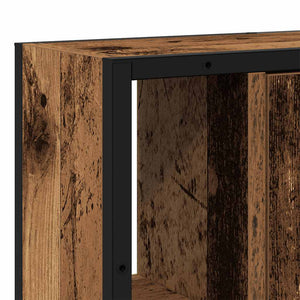 Bad Spiegelschrank Altholz Optik 60 cm