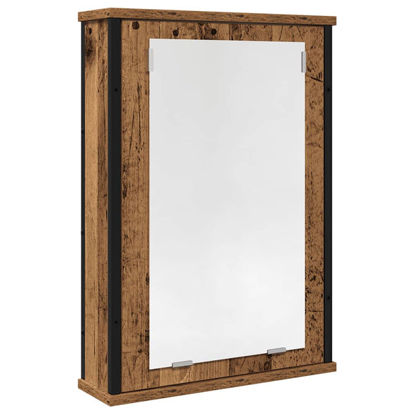 Bad Spiegelschrank Altholz-Optik 42x60 cm