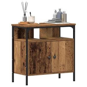 Waschbeckenunterschrank Altholz-Optik 60 cm