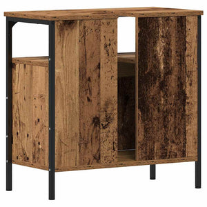Waschbeckenunterschrank Altholz-Optik 60 cm