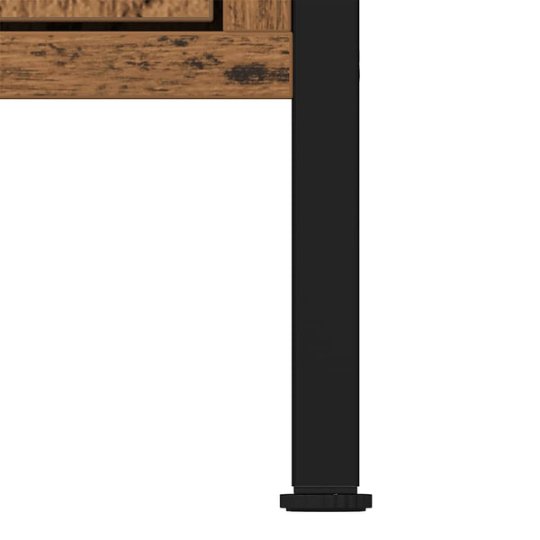 Waschbeckenunterschrank Altholz-Optik 60 cm