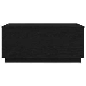 Couchtisch mit LED Schwarz Eichen-Optik 90x50 cm