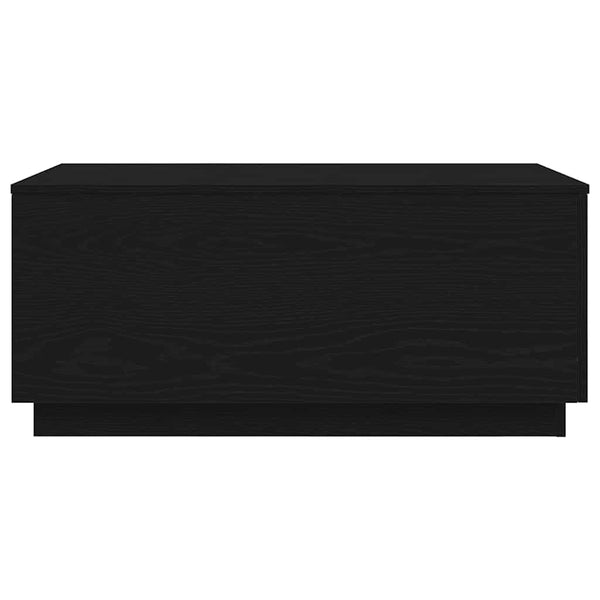 Couchtisch mit LED Schwarz Eichen-Optik 90x50 cm