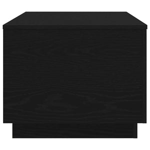 Couchtisch mit LED Schwarz Eichen-Optik 90x50 cm