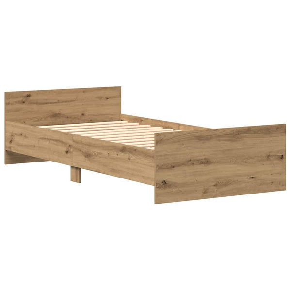 Bettgestell 75x190 cm Artisan Eiche