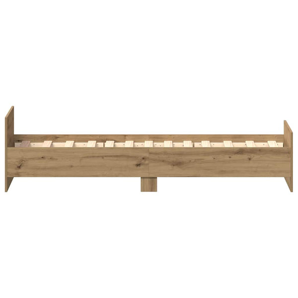Bettgestell 75x190 cm Artisan Eiche