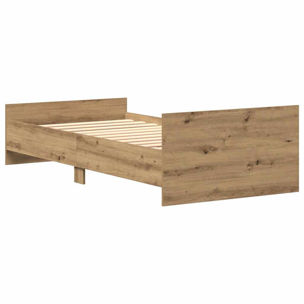 Bettgestell 75x190 cm Artisan Eiche