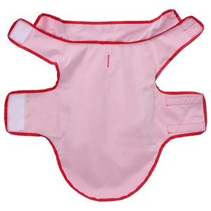 Hunde Regenmantel Rot M Reflektierend