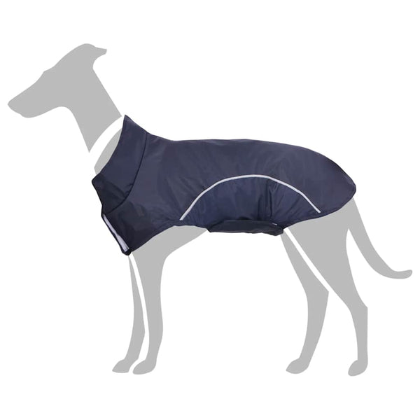 Hunde Regenmantel Marineblau XXS