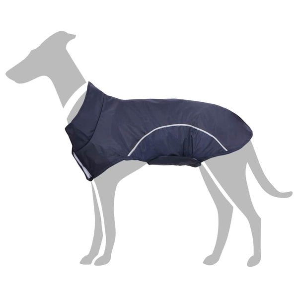 Hunde Regenmantel Marineblau XS