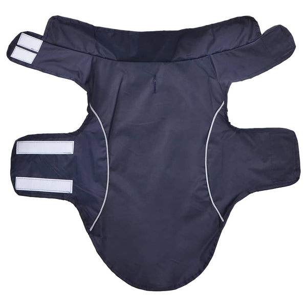 Hunde Regenmantel Marineblau M
