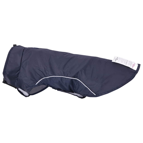Hunde Regenmantel Marineblau M