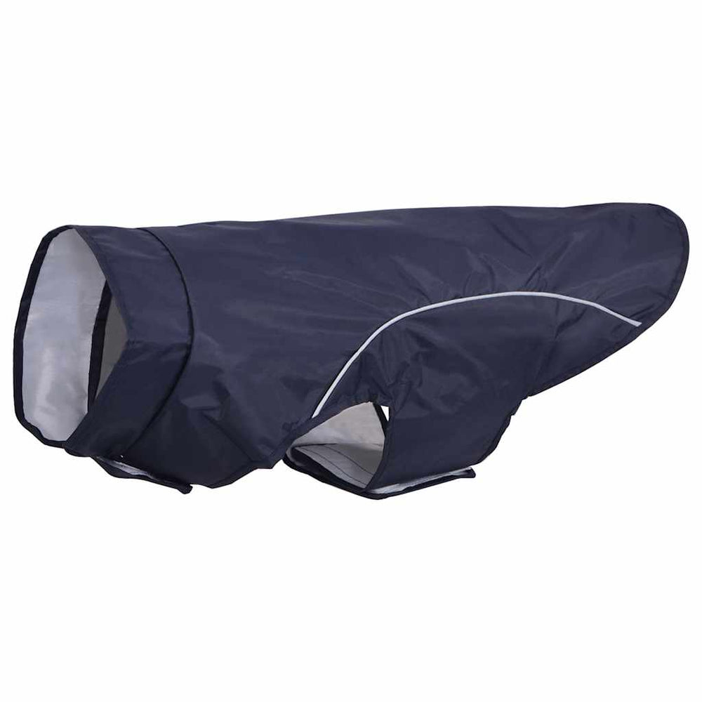 Hunde Regenmantel Marineblau XL