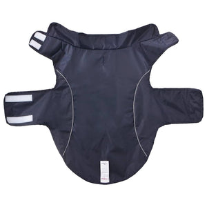 Hunde Regenmantel Marineblau XL