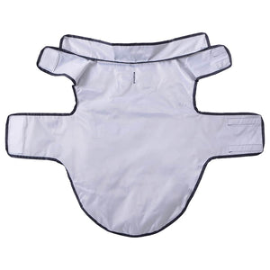 Hunde Regenmantel Marineblau 2XL mit Reflexstreifen