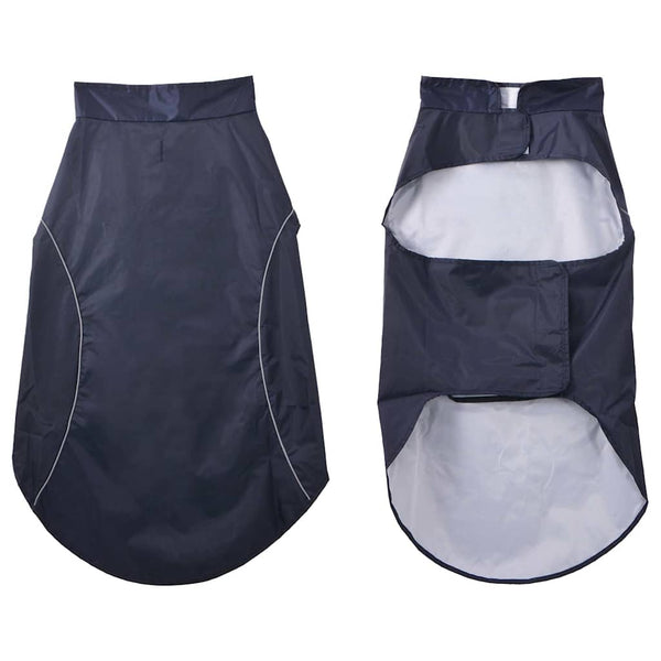 Hunde Regenmantel Marineblau 4XL